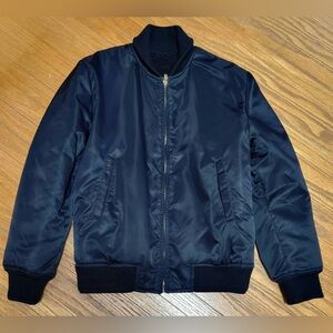 VTG 50s Style Blouson Bomber Shawl Collar Rockabilly Jacket Men’s Size Small